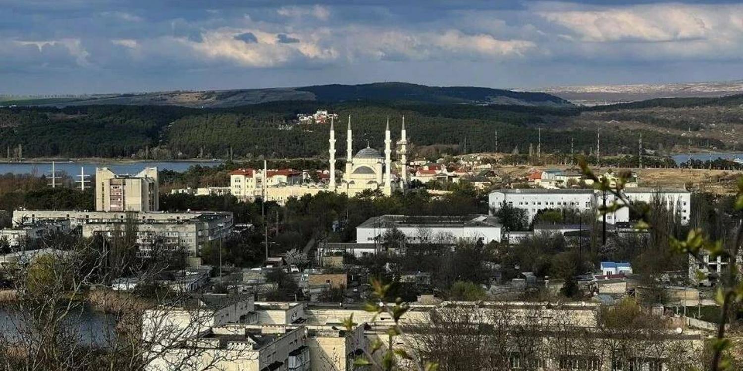 К росписи основного купола приступили в Соборной мечети в Крыму К росписи основного купола приступили в Соборной мечети в Крыму