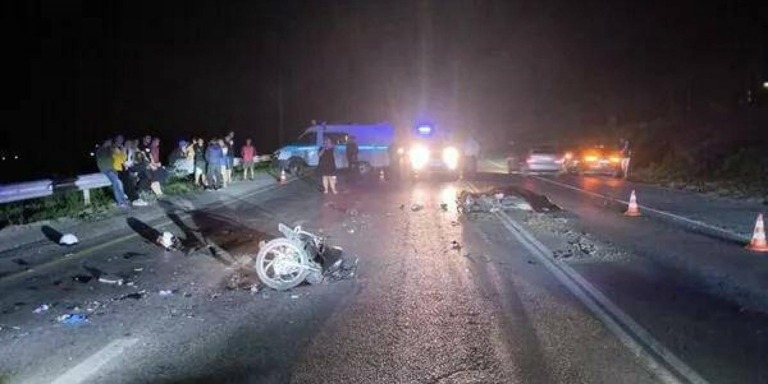 ДТП с двумя мотоциклами на трассе в Крыму закончилось трагедией ДТП с двумя мотоциклами на трассе в Крыму закончилось трагедией