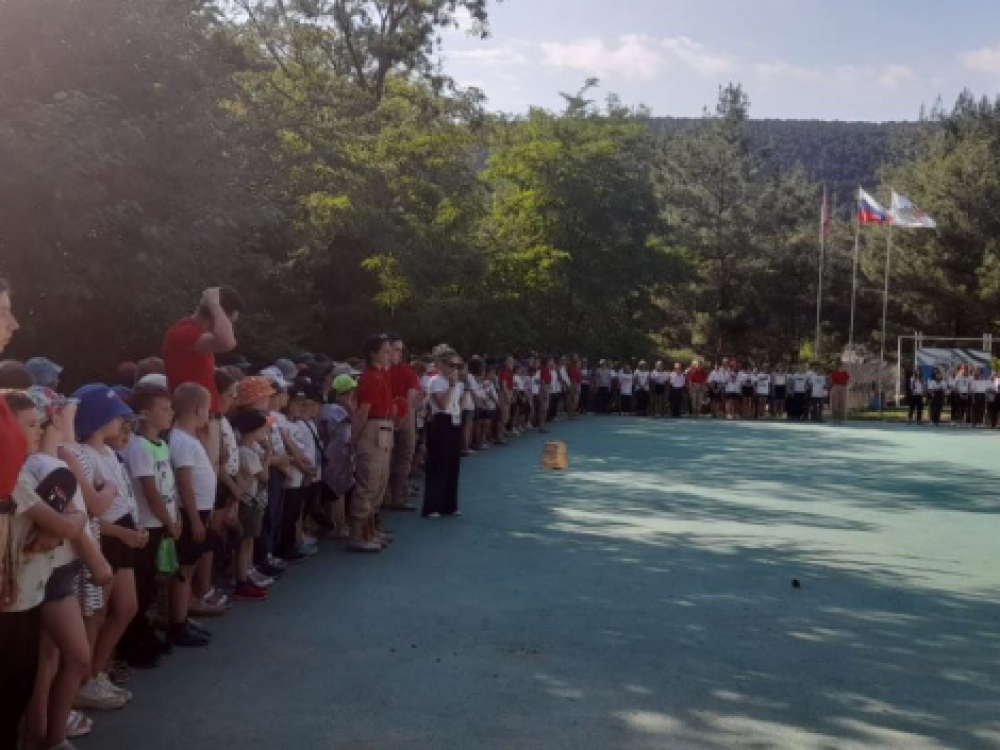 В детском лагере «Горный» почтили память героев второй обороны Севастополя В детском лагере «Горный» почтили память героев второй обороны Севастополя