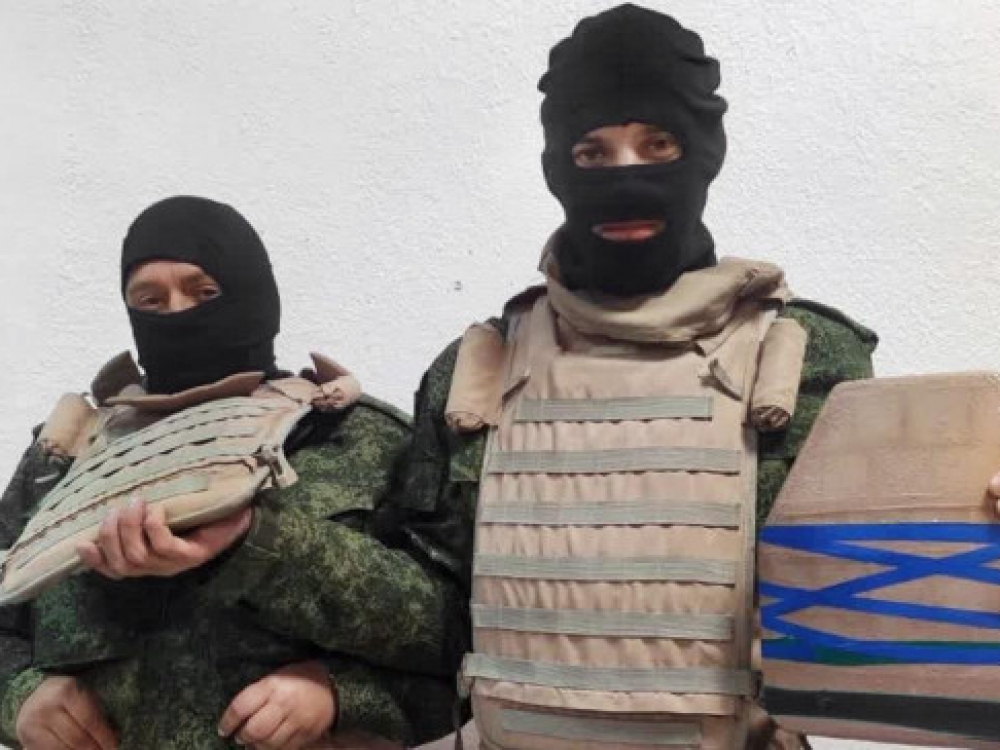 Мобилизованные крымчане получили дырявые бронежилеты Мобилизованные крымчане получили дырявые бронежилеты