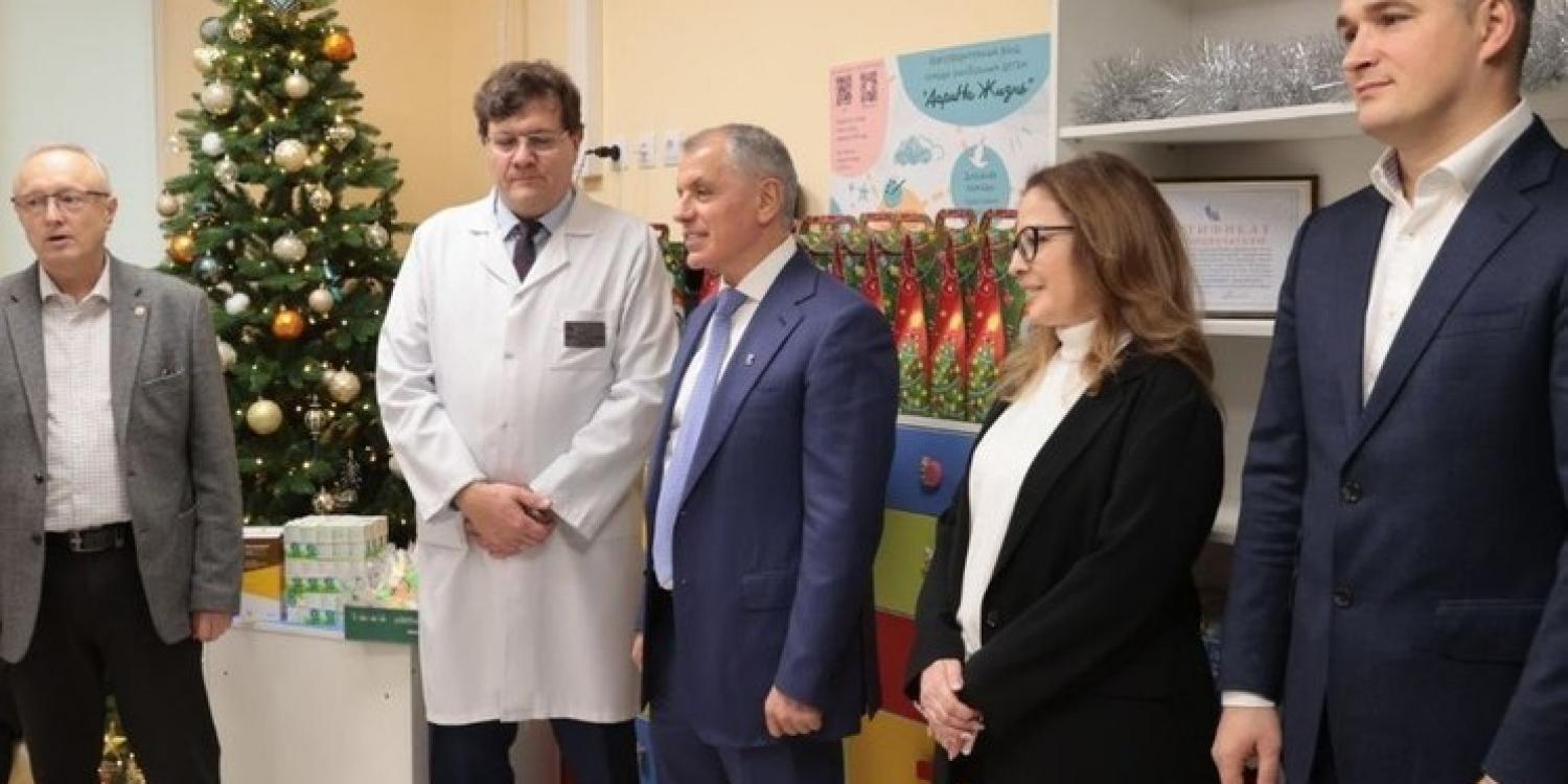 В Симферополе завершили капитальный ремонт детской клинической больницы В Симферополе завершили капитальный ремонт детской клинической больницы