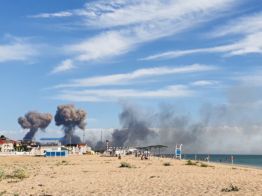 Украина начала дистанционную войну с Россией Украина начала дистанционную войну с Россией